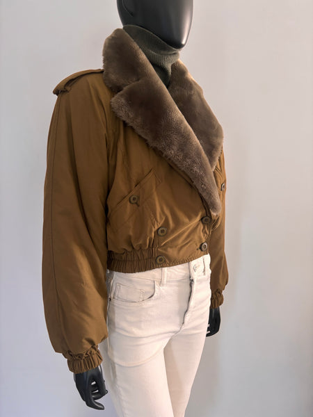 Blouson cropped