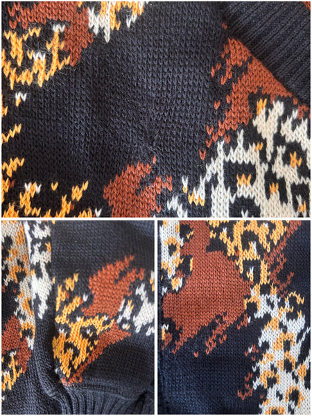 Cardigan Léopard