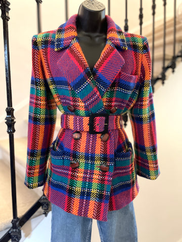Veste/Caban tartan