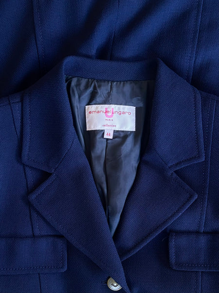 Veste longue et ceinturée