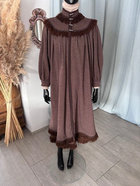 Manteau à Franges