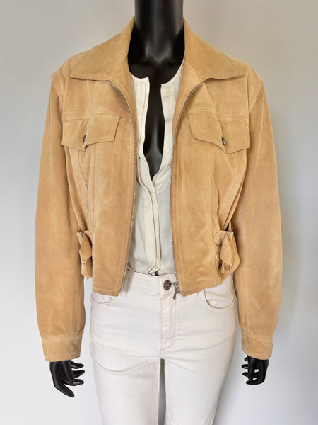 Blouson en daim
