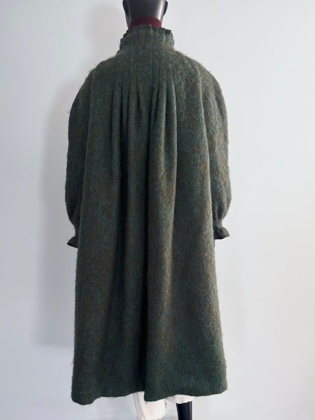 Manteau collerette