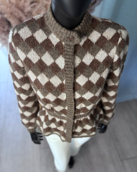 Cardigan Arlequin
