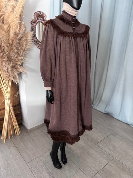Manteau à Franges