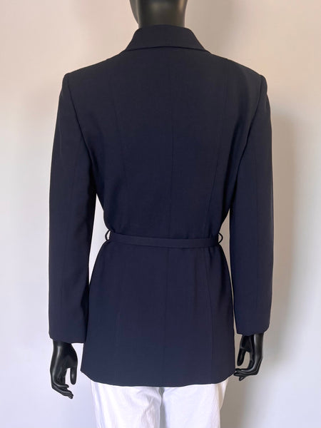 Veste longue et ceinturée