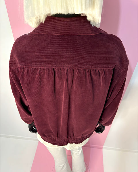 Blouson en velours