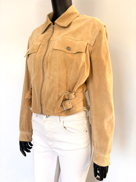 Blouson en daim