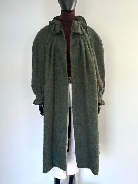 Manteau collerette
