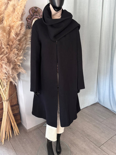 Manteau avec écharpe