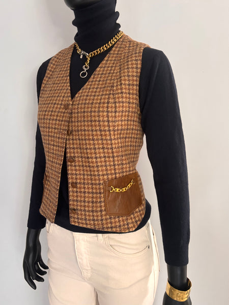 Gilet bi-matière