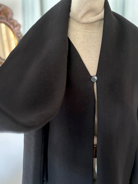 Manteau avec écharpe