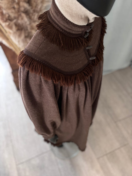 Manteau à Franges