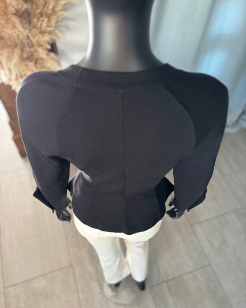 Pull ajusté 🖤🟡🖤