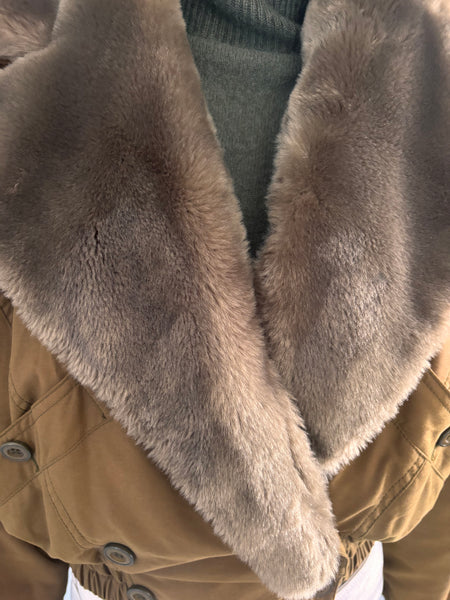 Blouson cropped