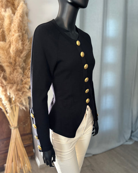 Pull ajusté 🖤🟡🖤