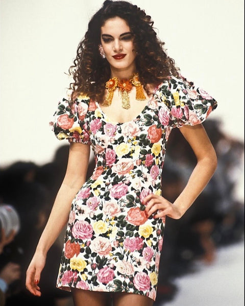 Robe fleurie