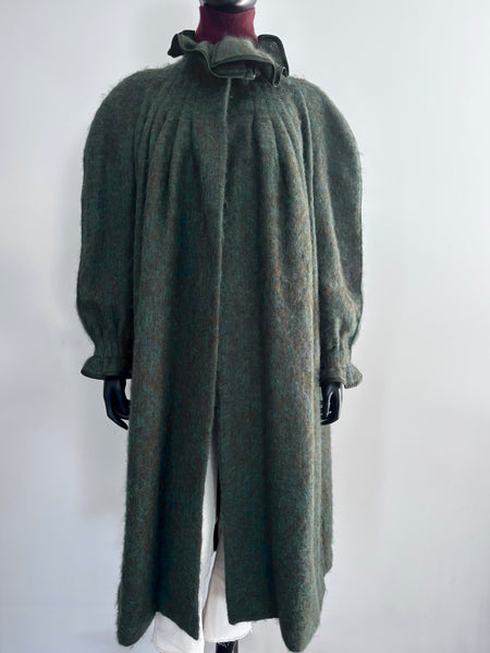 Manteau collerette