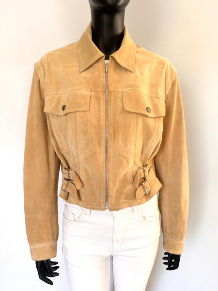 Blouson en daim