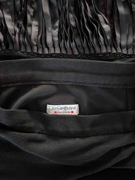 Jupe Drapée et Frangée