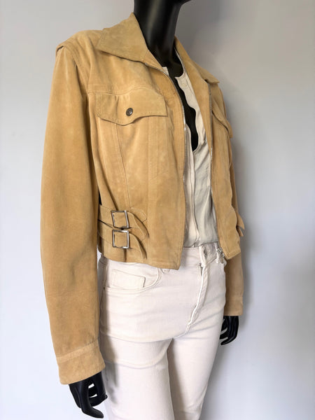 Blouson en daim