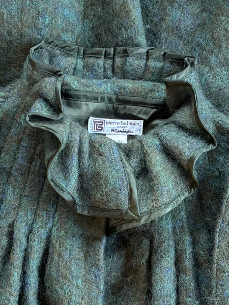 Manteau collerette