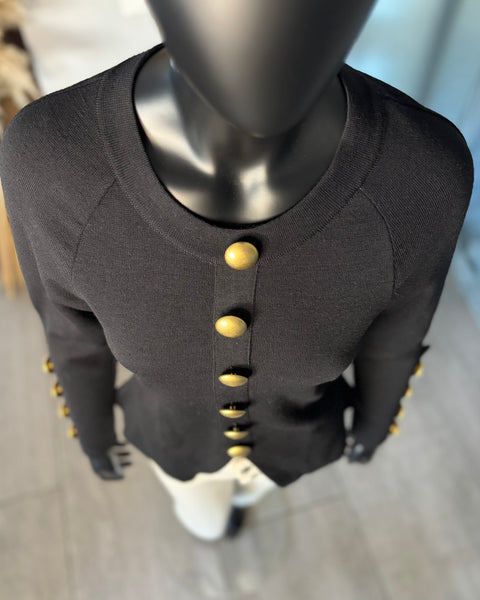 Pull ajusté 🖤🟡🖤