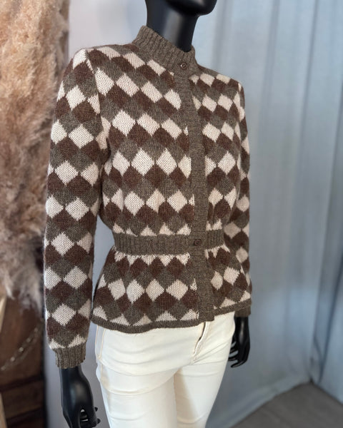 Cardigan Arlequin