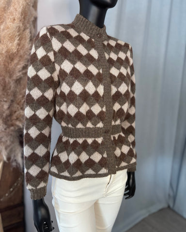 Cardigan Arlequin