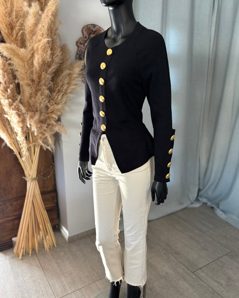 Pull ajusté 🖤🟡🖤