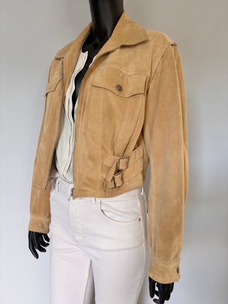 Blouson en daim