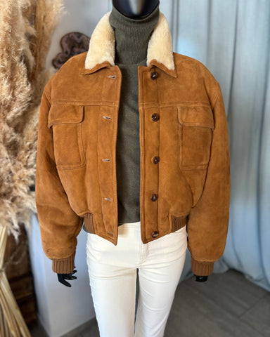 Bombers Peau Lainée
