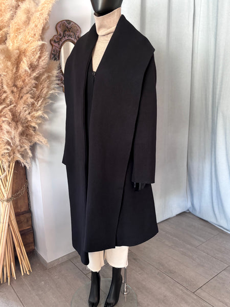 Manteau avec écharpe