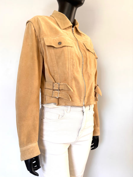 Blouson en daim