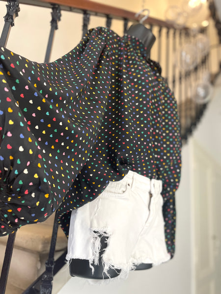 Blouse Cœurs