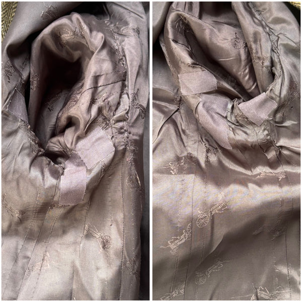 Veste chevrons et calèche