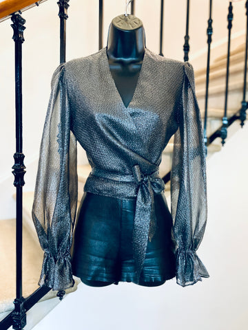 Cache-coeur pailleté