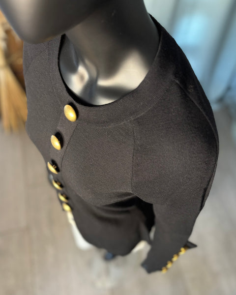 Pull ajusté 🖤🟡🖤