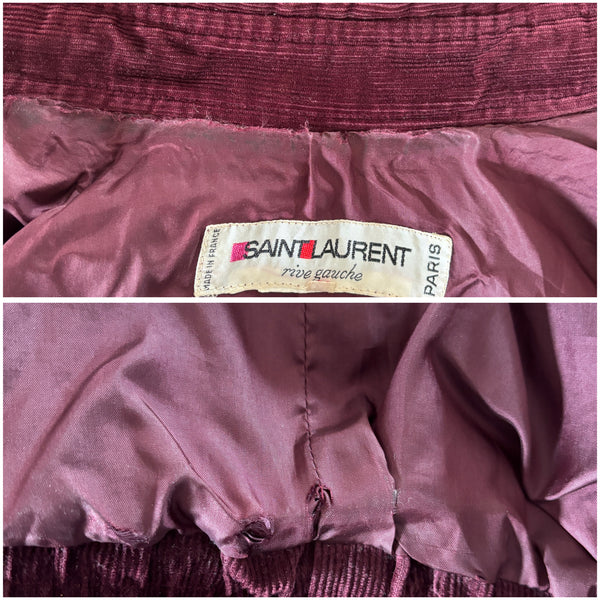 Blouson en velours