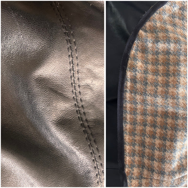 Cape en cuir