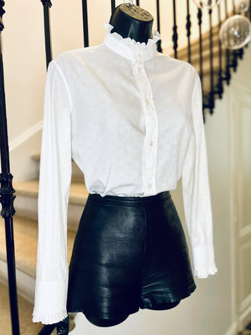 Chemisier Romantique Monogrammé