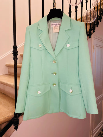 Veste/Blazer bleu céladon