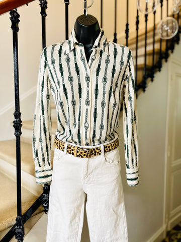 Chemisier ⛓ & Monogramme 💚