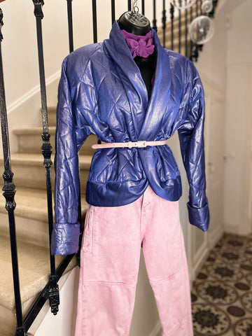 Veste matelassée irisée